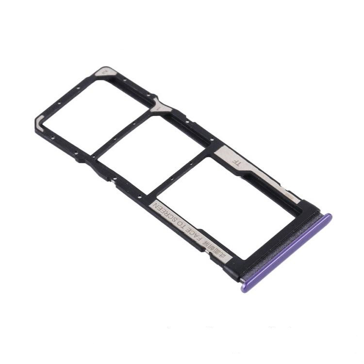 Bandeja de SIM para Xiaomi Redmi Note 9T Lila