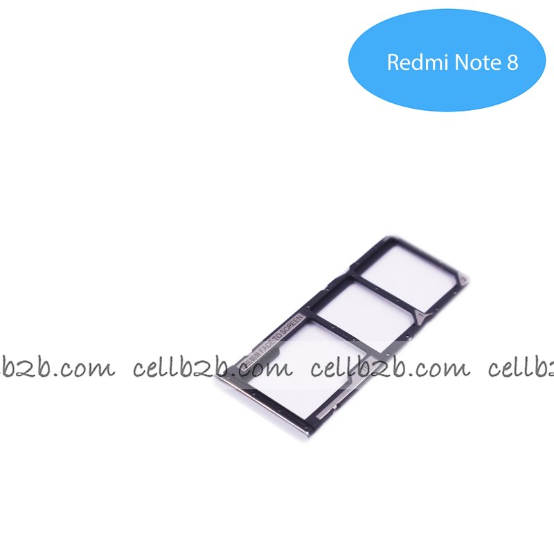 Bandeja de SIM para Xiaomi Redmi Note 8 Blanca