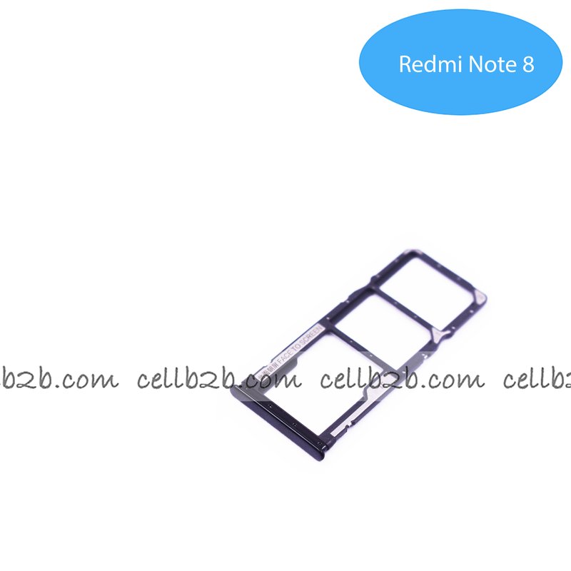 Bandeja de SIM para Xiaomi Redmi Note 8 Negra