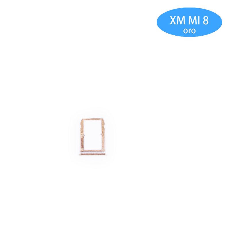 Bandeja de SIM para Xiaomi Mi 8 Dorada