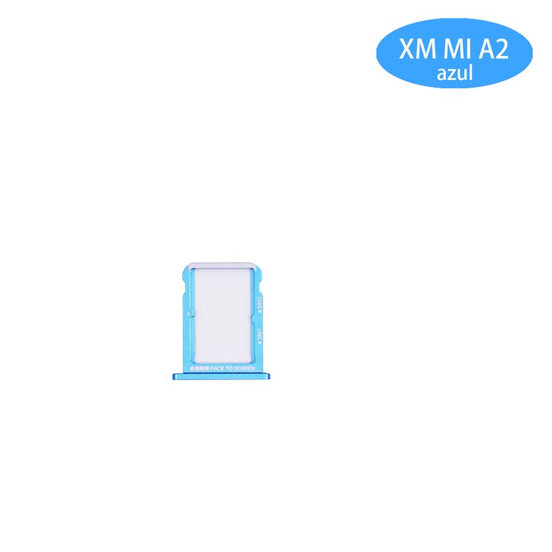 Bandeja de SIM para Xiaomi Mi A2/Mi 6X Azul