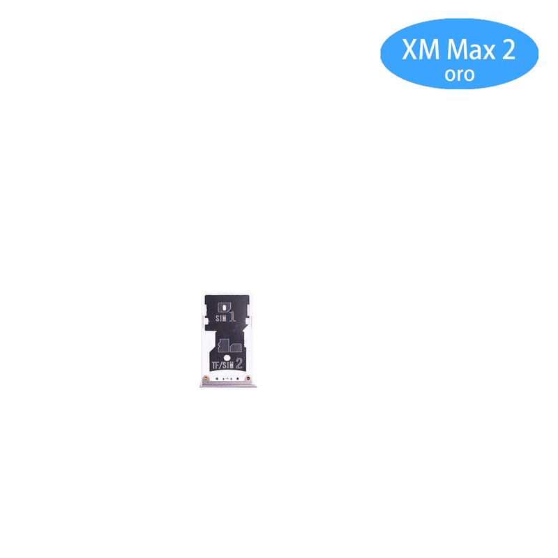 Bandeja de SIM para Xiaomi Mi Max 2 Dorada
