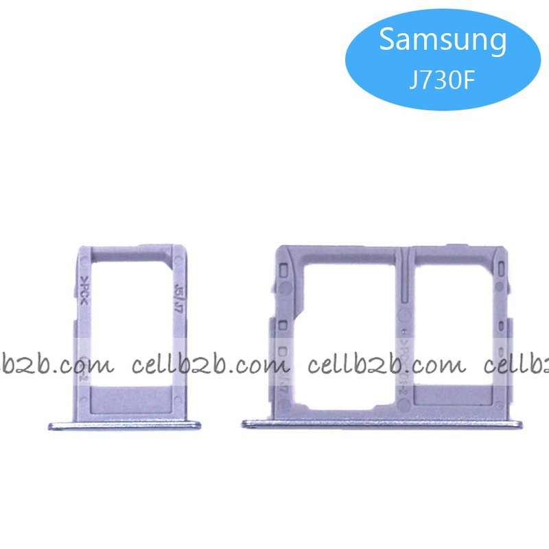 Bandeja de DUAL SIM+SD Para Samsung J5 (2017) J530F /J7 (2017) J730F/J3 (2017) J330F/J330 Azul