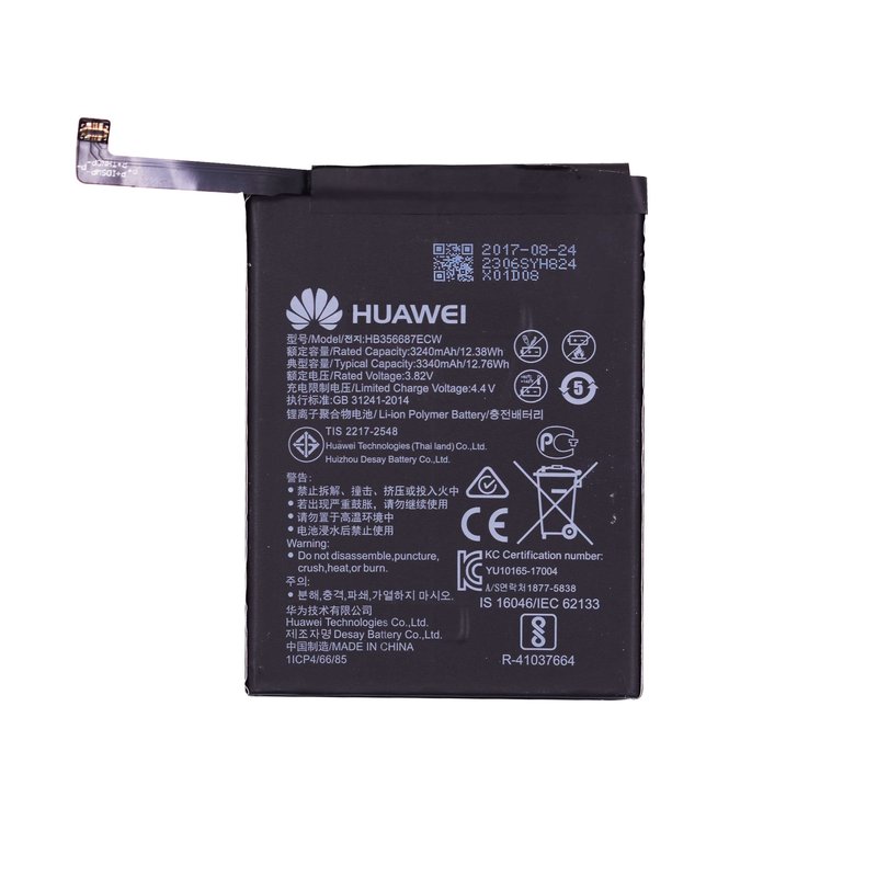 Batería Huawei Mate 10 Lite/ P Smart Plus/ P30 Lite/ Nova 3i/ Nova 2 Plus HB356687ECW 3340mAh Nueva