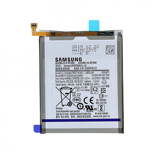 Batería EB-BA515ABY para Samsung Galaxy A51 4G A515F 4000mAh