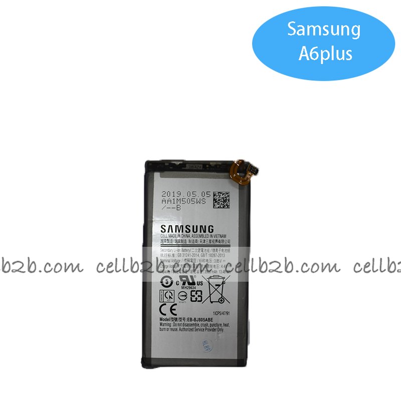 Batería EB-BJ805ABE para Samsung Galaxy A6 Plus 2018 A605F 3500mAh Nueva