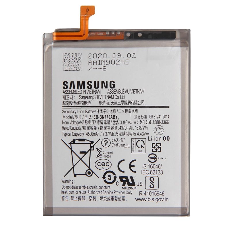 Batería EB-BN770ABY para Samsung Galaxy Note 10 Lite N770F 4500mAh