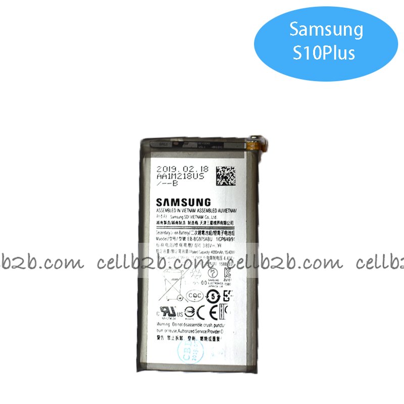 Batería EB-BG975ABU para Samsung Galaxy S10 Plus G975F 4100mAh Nueva