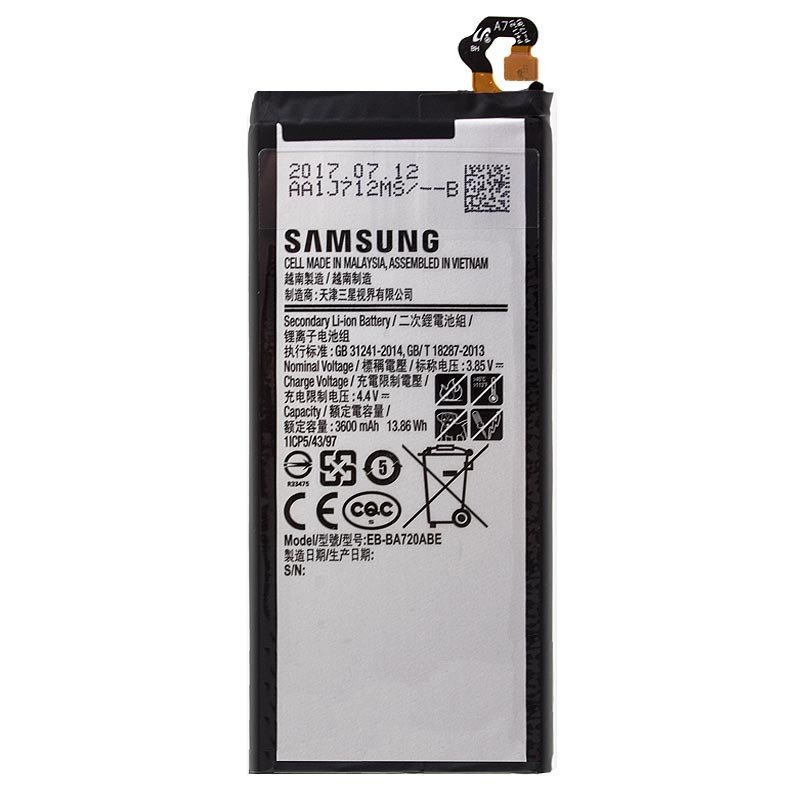 Batería para Samsung SM-J730 Galaxy J7 2017 3600mAh