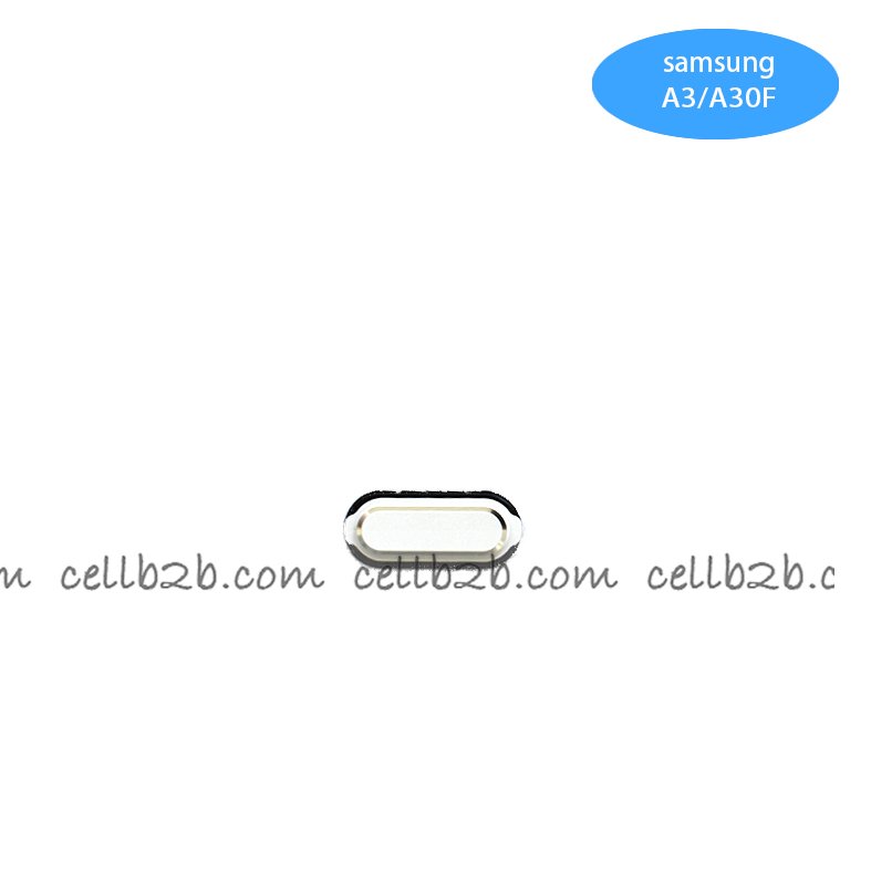 Botón Home para Samsung A3 A300 Blanco
