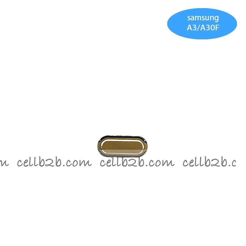 Botón Home para Samsung A3 A300 Dorado