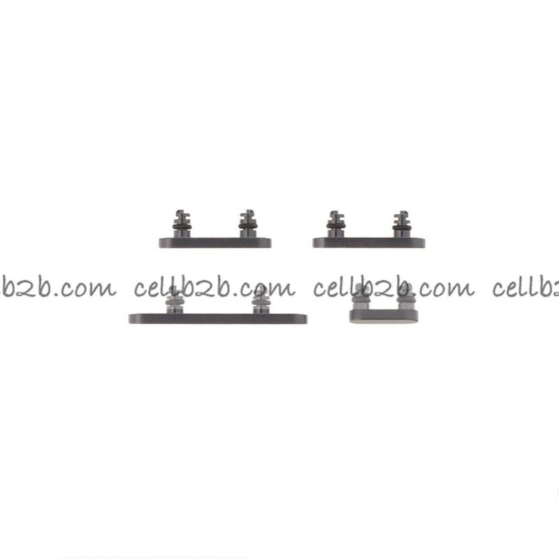 Botones Lateral para iPhone 17 Negro