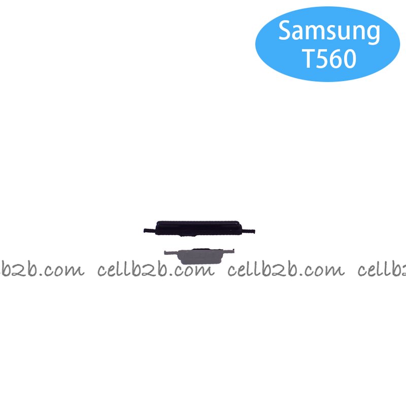 Botones Laterales para Samsung Tab E T560 T561 Negro