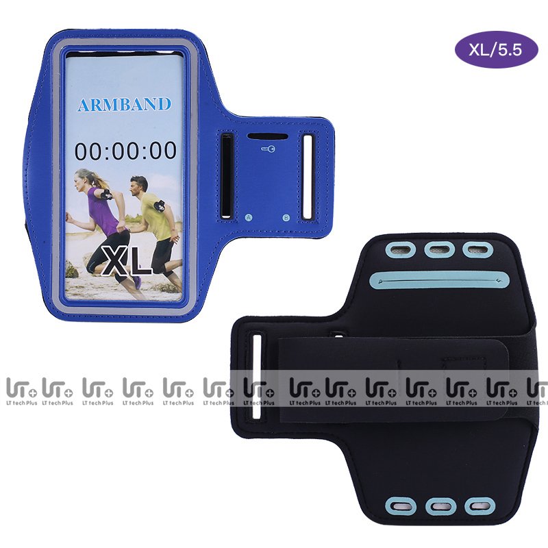 Ellietech SA102 Brazalete Deportivo para móvl de 5.5 pulgadas Antideslizante Contra Sudor XL