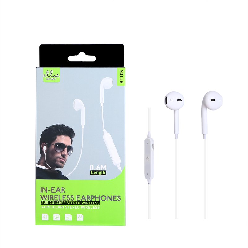 Ellietech BT105 Bluetooth Auriculares In-Ear Wireless Earphone