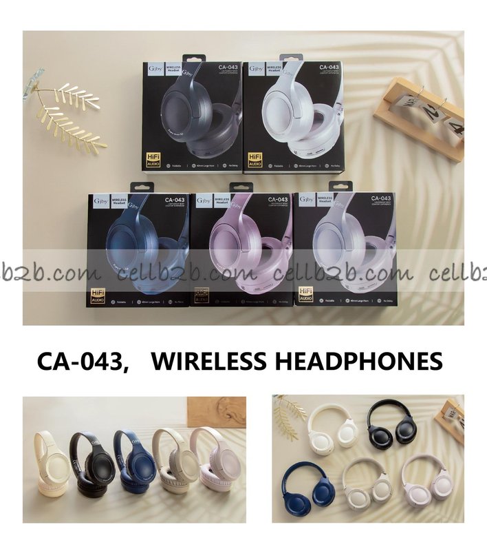 BT243 / CA-043 Auriculares Inalámbricos de Audio HiFi +Micrófono