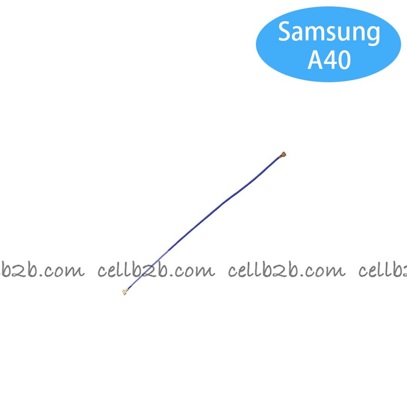 Cable coaxial de antena de 9.6 cm para Samsung Galaxy A40 A405F