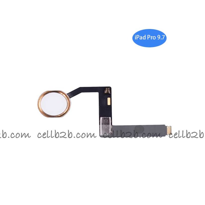 Cable Flex Con Lector de Huella para iPad Pro 9.7 A1673 A1674 A1675 Dorado