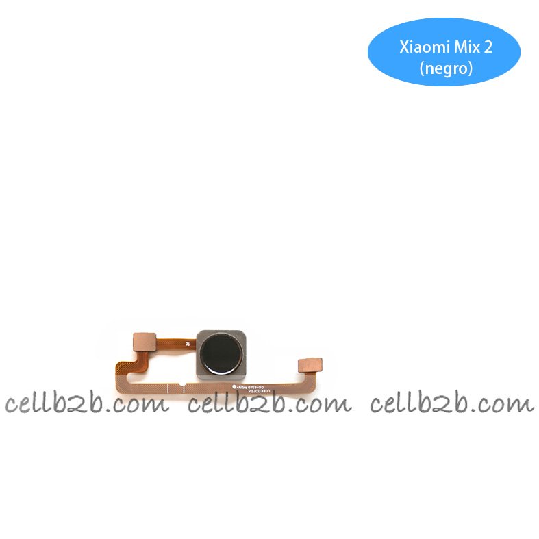 Cable Flex con Lector de huella para Xiaomi Mi Mix 2 Negro