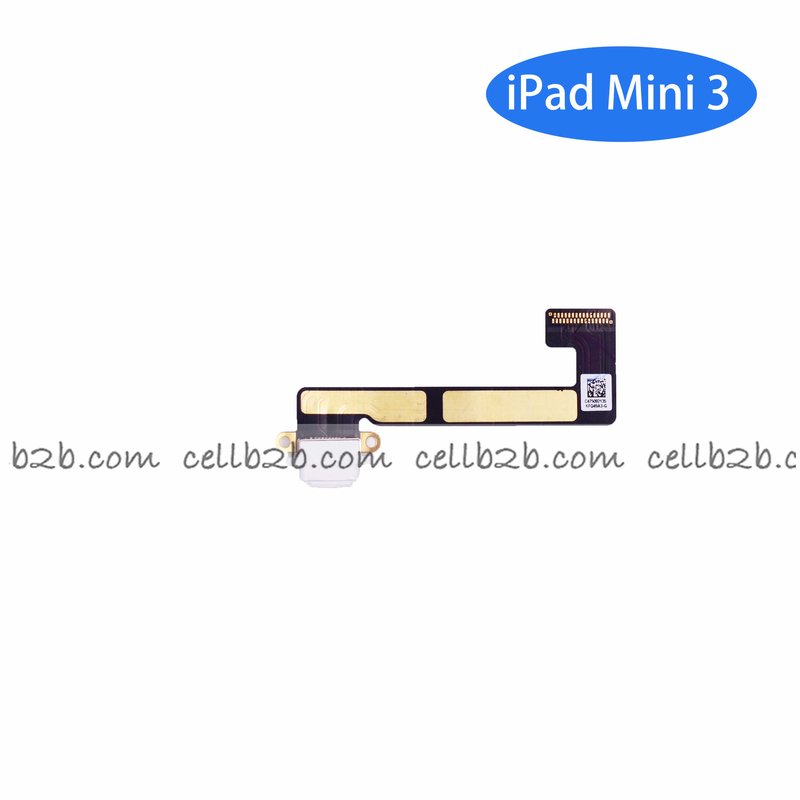 Cable Flex de Carga iPad Mini 3 A1599 A1600 A1601 / Mini 2 A1489 A1490 A1491 Blanco