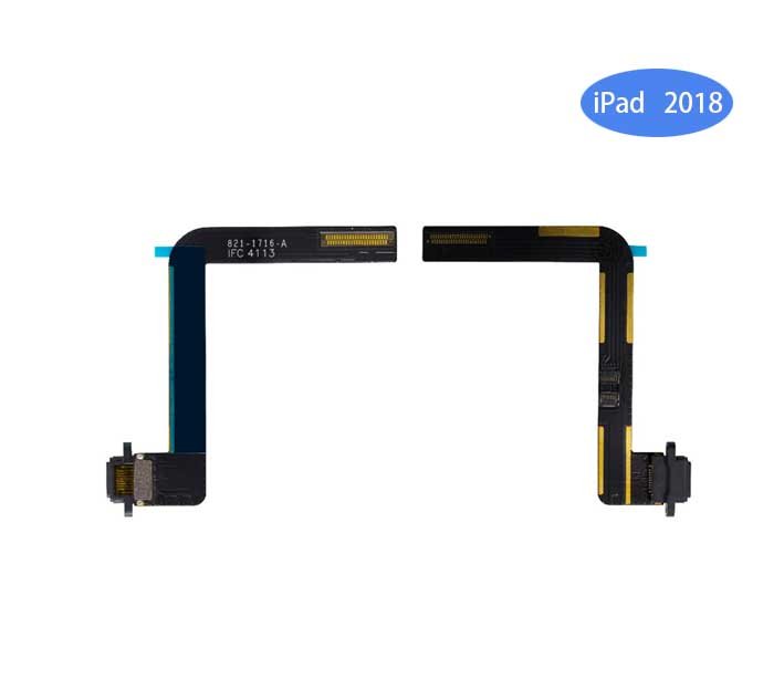 Cable Flex de Carga para iPad 9.7 2018 A1893 A1953 A1954 Negro