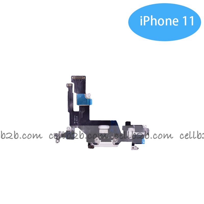 Cable Flex de Carga para iPhone 11 Blanco Original