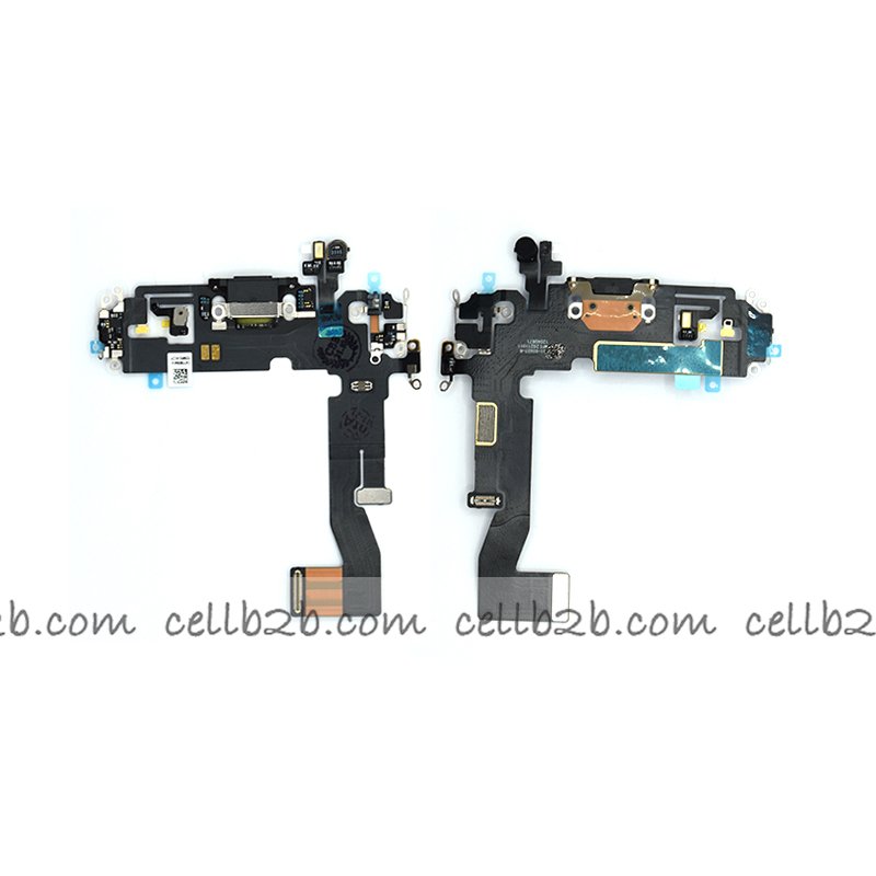 Cable Flex de Carga para iPhone 12 / 12 Pro Negro ORIGINAL