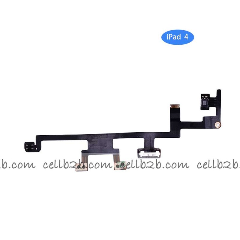 Cable Flex de Encendido y Volumen para iPad 4 A1458 A1459 A1460