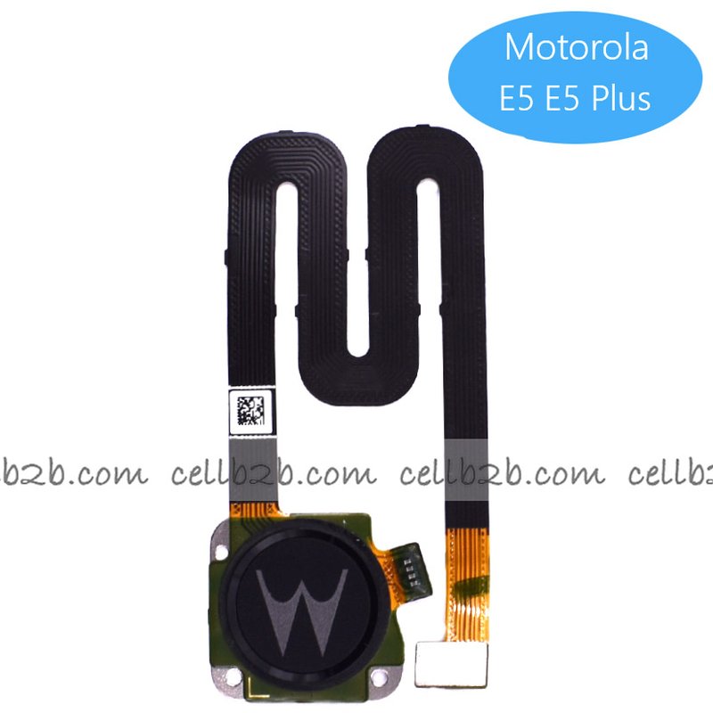 Cable Flex de Home Boton para Motorola E5 /E5 Plus Negro