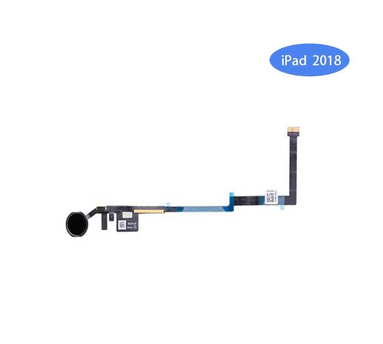 Cable Flex de Home con Lector de huella para iPad 2018 A1893 A1954 Negro