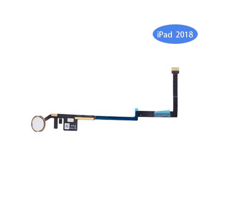 Cable Flex de Home con Lector de huella para iPad 2018 A1893 A1954 Oro