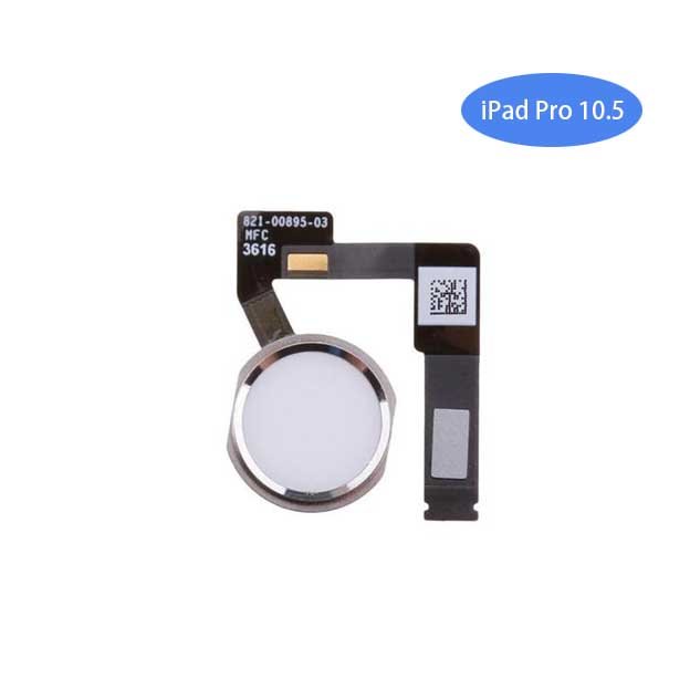 Cable Flex de Home con Lector de huella para iPad Pro 10.5 A1701 A1709 A1852 Blanco