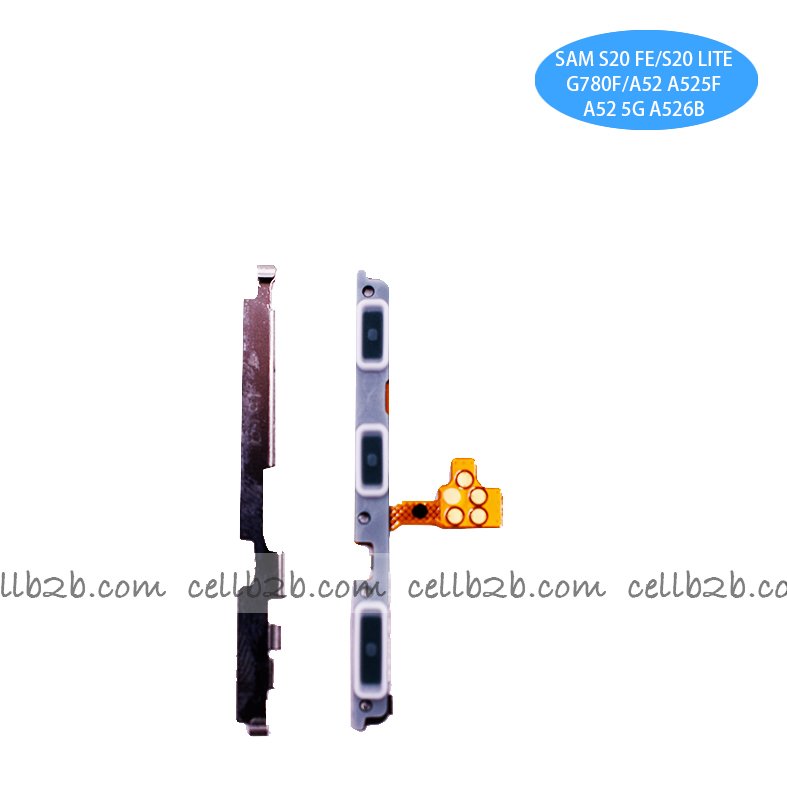 Cable Flex de Volumen y Encendido para Samsung S20 FE / S20 LITE G780F / S20 FE 5G G781F / A52 A525F / A52 5G A526B / A72 A725F / A52S 5G A528B / A72 5G A726B
