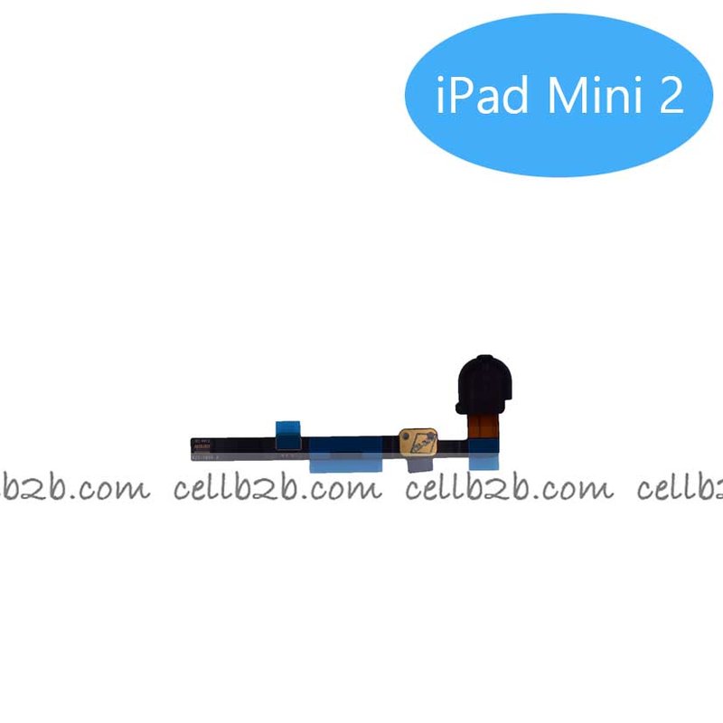 Cable Flex del Audio JACK para iPad mini 2 A1489 A1490 A1491 Negro