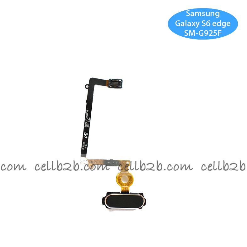 Cable Flex del Botón Home para Samsung SM-G925F GALAXY S6 EDGE Negro