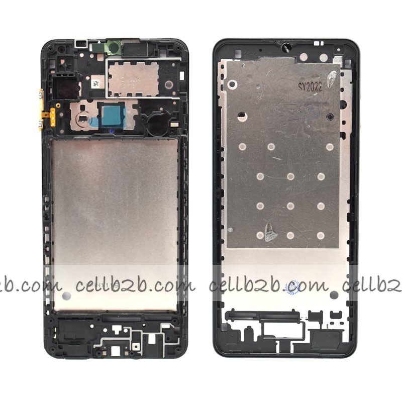 Carcasa Central para Samsung A12 A125F Negra