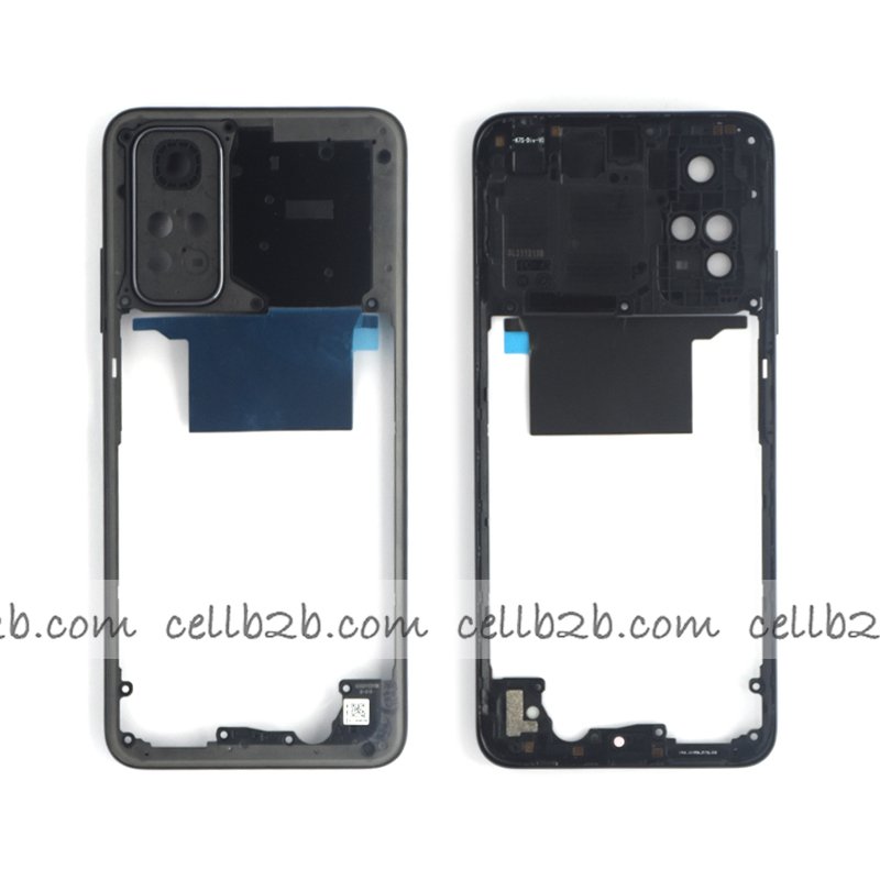 Carcasa Central para Xiaomi Redmi Note 11 Negra