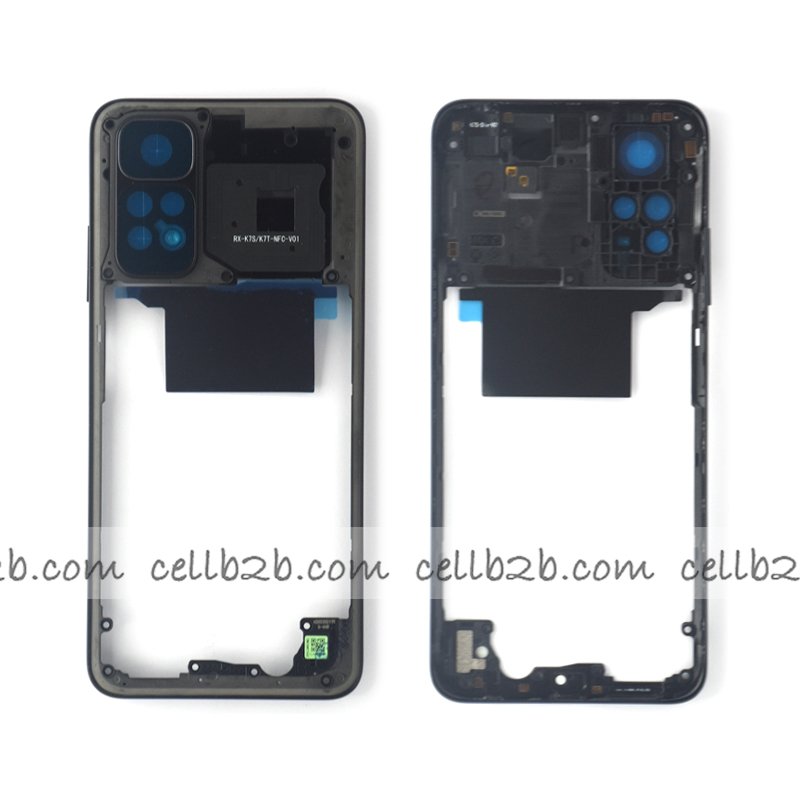 Carcasa Central para Xiaomi Redmi Note 11S Negra