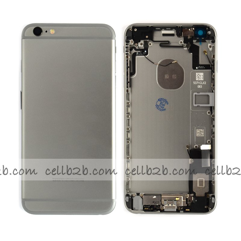 Carcasa Chasis Tapa Con Recambio iPhone 6s Plus Negra