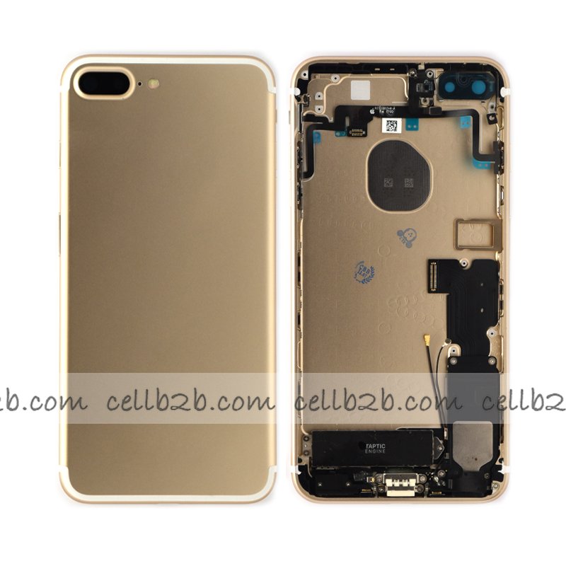 Carcasa Chasis Tapa Con Recambio iPhone 7Plus Oro
