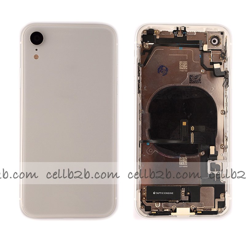 Carcasa Chasis Tapa Con Recambio iPhone XR Blanco