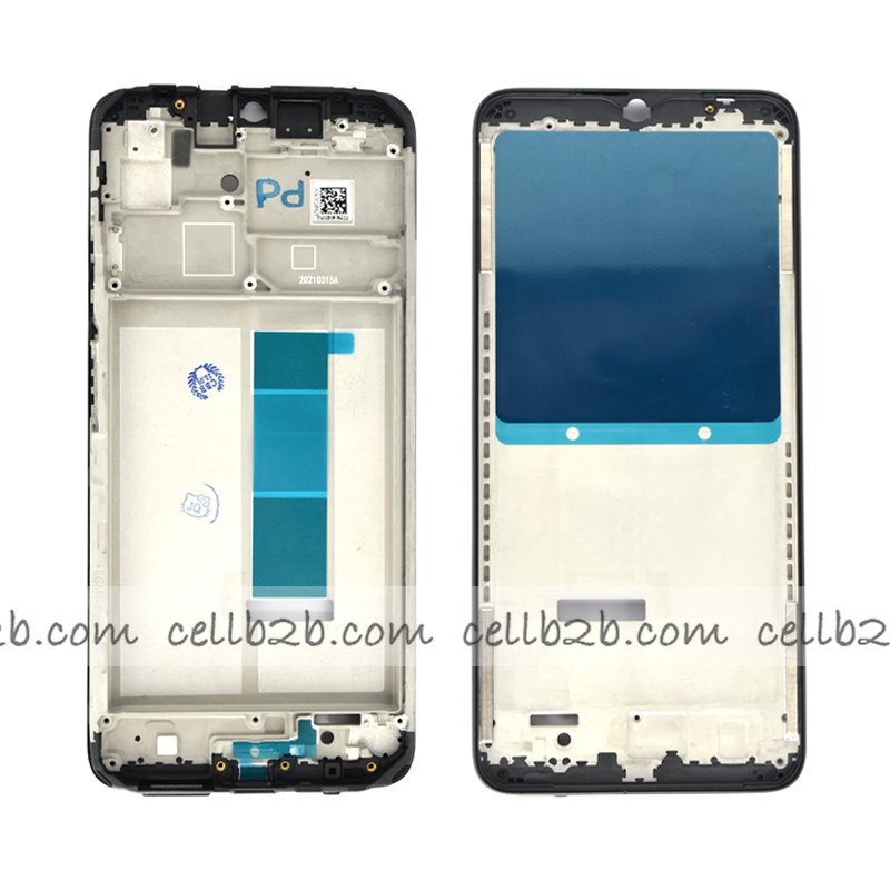 Carcasa Frontal / Central para Xiaomi Redmi 9T / Poco M3 Negra