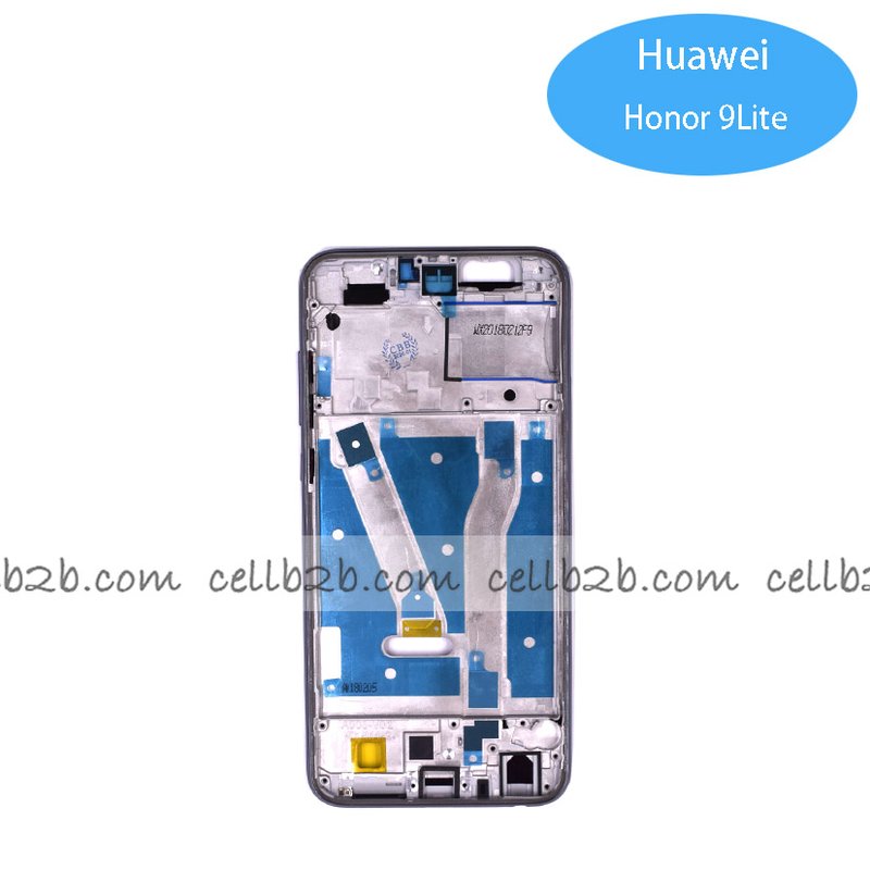Carcasa Frontal/ intermedia para Huawei Honor 9/ Honor 9 Lite Gris Original