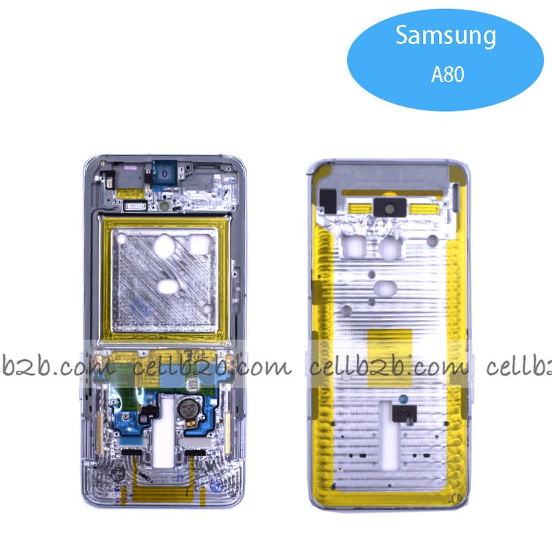Carcasa Frontal para Samsung A80 A805 Blanco Original