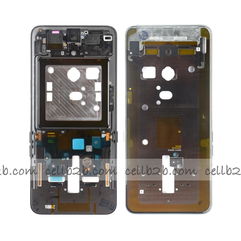 Carcasa Frontal para Samsung A80 A805 Negro Original