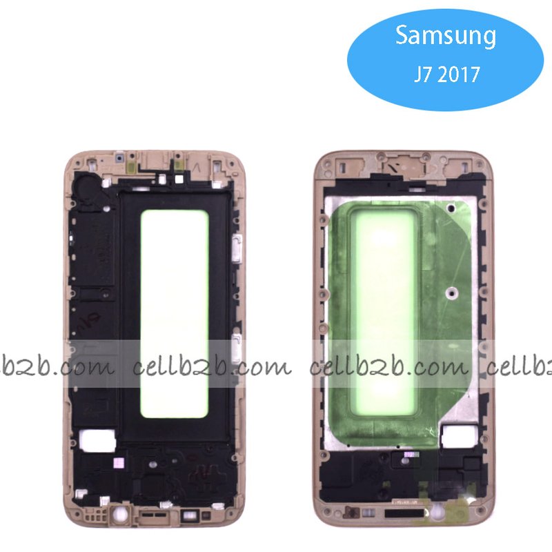 Carcasa Frontal para Samsung J7 2017 J730 Dorado Original