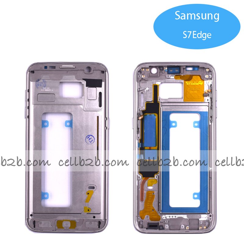 Carcasa Frontal para Samsung S7 Edge G935 Dorado Original
