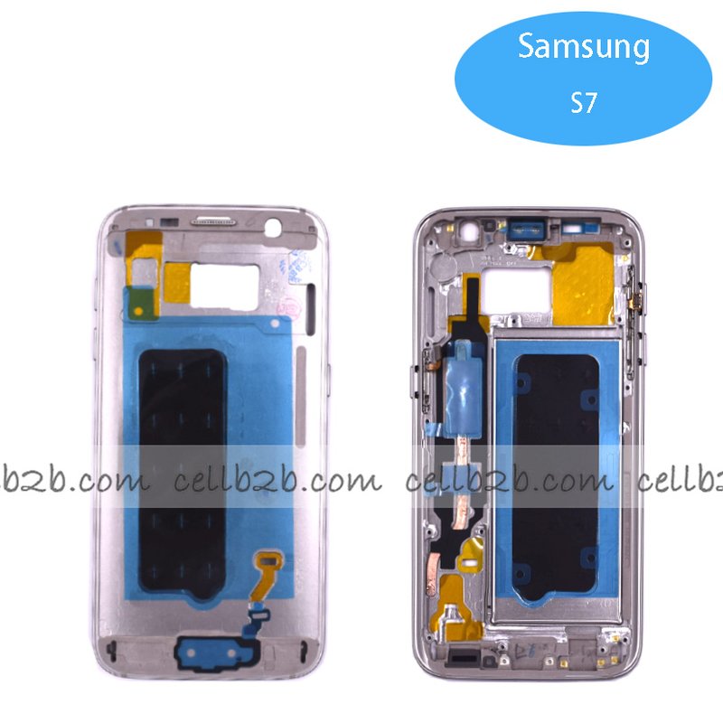 Carcasa Frontal para Samsung S7 G930 Dorado Original
