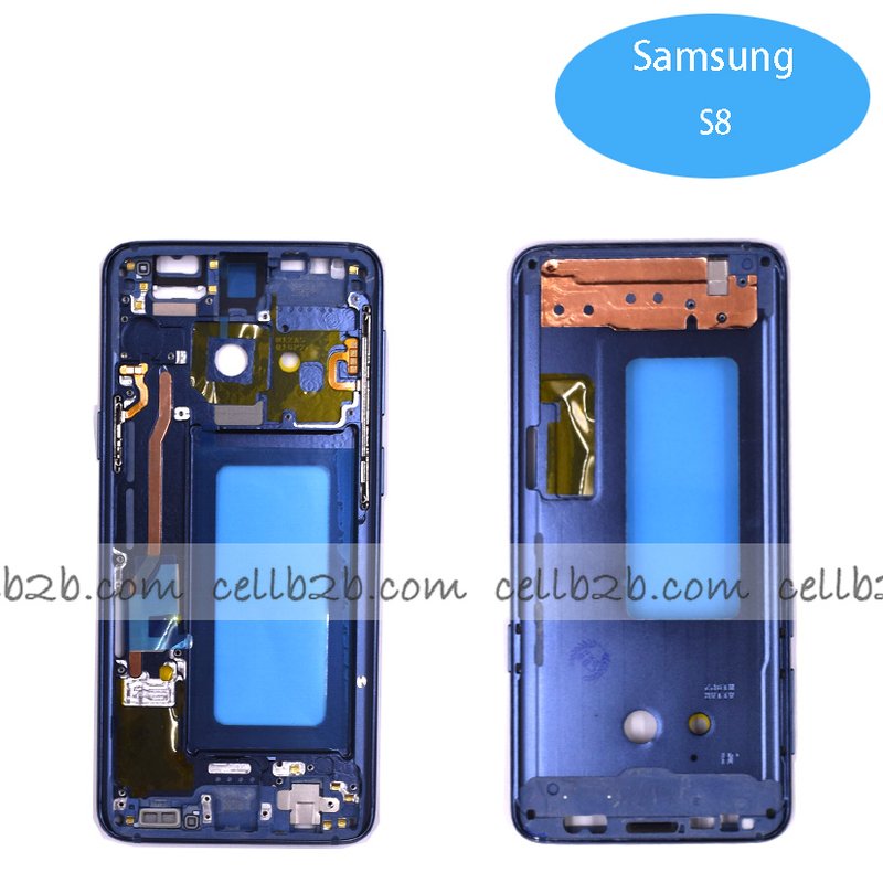 Carcasa Frontal para Samsung S9 G960 Azul Original