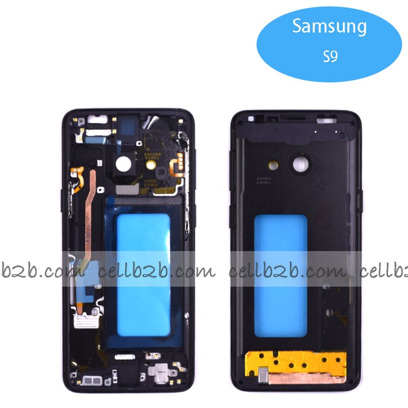 Carcasa Frontal para Samsung S9 G960 Negro Original